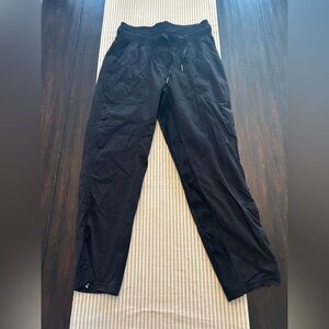 Lululemon black dance studio crop pant